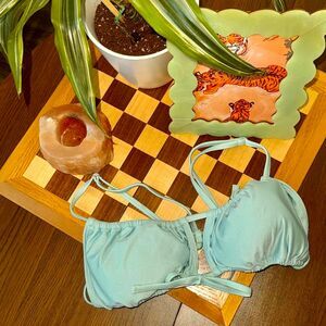 Target Women's Blue and Green Bikinis-and-tankini-sets